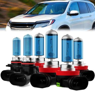 Imagem de Lâmpadas halógenas para faróis LECCIBUB Honda Pilot 2006-2018