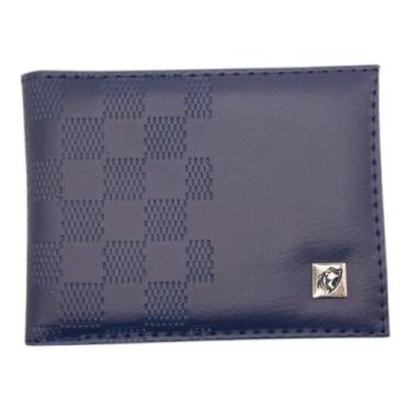 Imagem de Carteira Masculina material sintético RFID 6 Cartões CNH Notas Flip Si