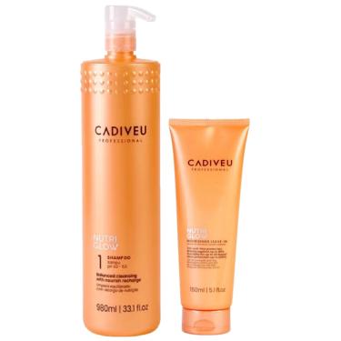Imagem de Kit Cadiveu Nutri Glow Shampoo 980ml + Leave-in 150ml