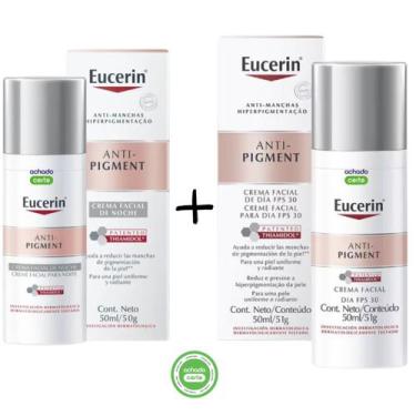 Imagem de Erucerin Anti-Pigment Noturno mais Eucerin dia Fps50 - 50ml - colgate