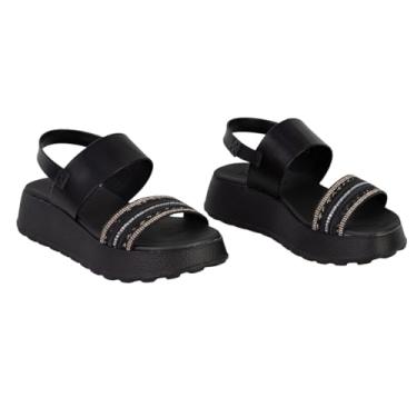 Imagem de Sandália Feminina Plataforma Casual - Moleca Número 37
