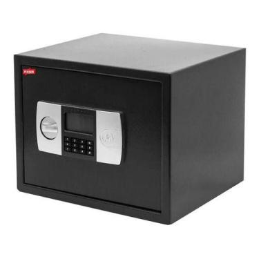 Imagem de Cofre De Segurança Máxima - 25x35x41 Cm - Importado Fixser, Cinza-escu