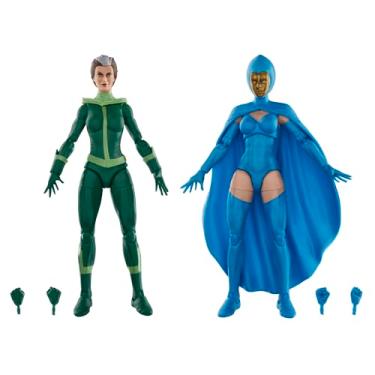 Imagem de Marvel Legends Series Rogue and Destiny, X-Men Comics Collectible 6-Inch Action Figures 2-Pack (Amazon Exclusive)