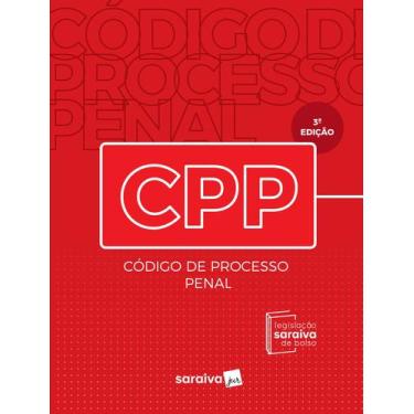 Imagem de Livro - Código de Processo Penal : legislação Saraiva de bolso - 3ª ed