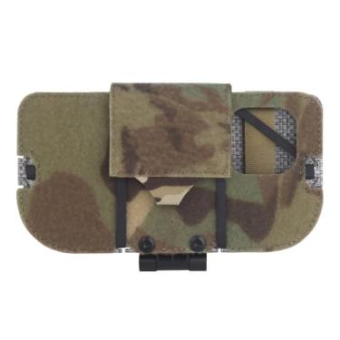 Imagem de Acessório para suporte de placa Airsoft, suporte de telefone Molle, placa de navegação leve ao ar livre para 15Pro, suporte de telefone dobrável grande angular suporte de peitoral suporte de colete