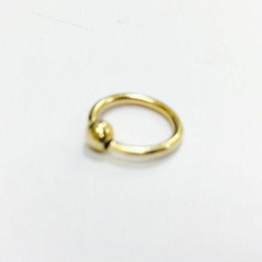 Imagem de Ouro 18k Argola Ferradura 10m Piercing Cartilage Tragus Septo CP03k075