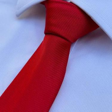 Imagem de Gravata Slim Masculina Noivo Premium Várias Cores Para Padrinhos Event