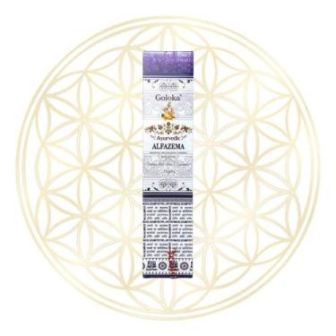 Imagem de Incenso Goloka Indiano Vareta Linha Ayurvedic - AROMAS, Alfazema