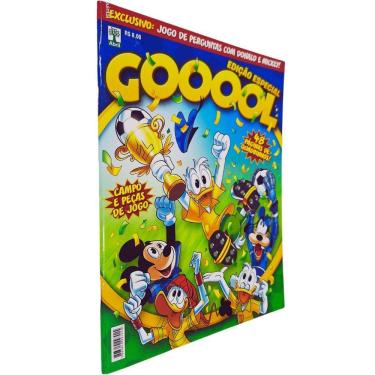 Imagem de Quadrinhos HQ Gibi Graphic Novel Formato 20x26 cm Lombada com Grampos Gooool Edição Especial