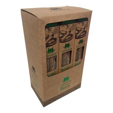 Imagem de Incenso Natural Nirvana Premium 12 Cxs Com 5 Varetas-Escolha - Bialluz