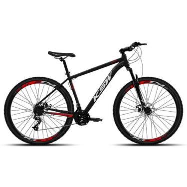 Imagem de Bicicleta Aro 29 KSW XLT 21 Marcha Freio Disco Suspensão com Trava, Pr