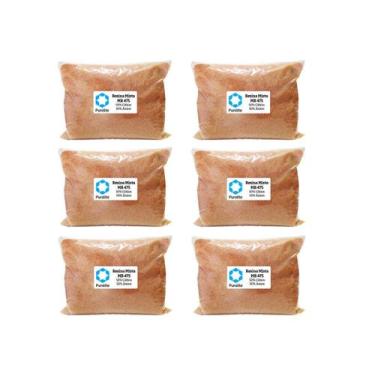 Imagem de Kit 6 Resina Mista Purolite Mb475 Filtro Deionizador Osmose