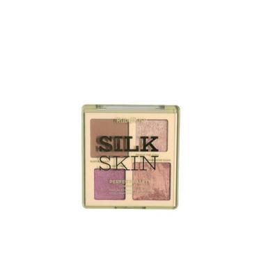 Imagem de Paleta Contorno Blush Iluminador Ruby Rose Silk Skin HBM1003, Luminous