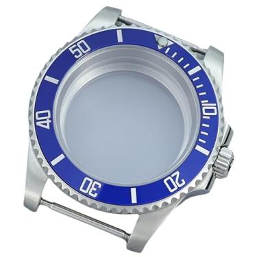 Imagem de FEIYASHI Caixa de relógio de luxo de aço inoxidável SUB de 40 mm 200 m à prova d'água para NH35 NH34/36 Miyota8215 ETA2824 peças de modificação de movimento (Miyota8215 8205 movimento + tampa inferior