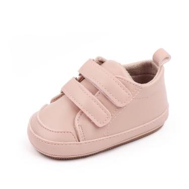 Imagem de LONSOEN Mocassins Prewalker para bebês meninas e meninos, 243 rosa, 12-18 Months Toddler