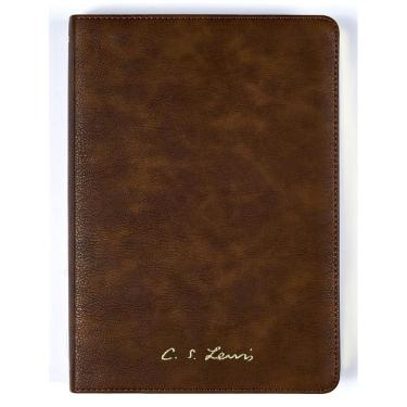 Imagem de Biblia C. S. Lewis Nvi, Couro-Soft Marrom, Leitura Perfeita