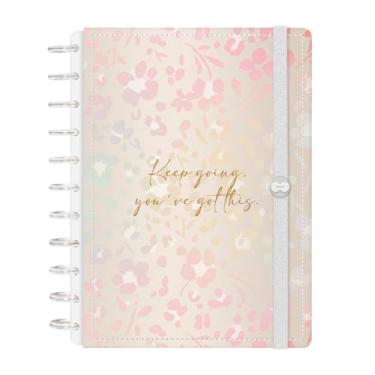 Imagem de Caderno de Disco Inteligente Iscool G+ Natural Fashion Candy Colors Flor