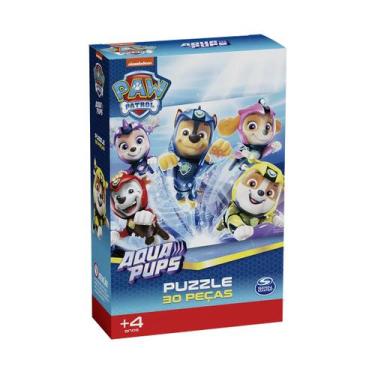 Imagem de Quebra Cabeça Patrulha Canina 30 Peças Grow Diversão Infantil