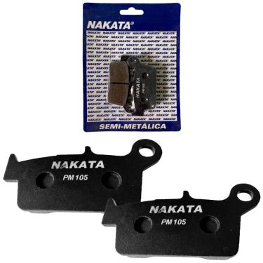 Imagem de Pastilha Freio Moto Traseiro Nx 400i Falcon NAKATA PM105