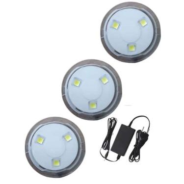 Imagem de Kit 3 Refletor Lampada Flexy Sem Adaptador 4,5w Branco 20M - Fluidra
