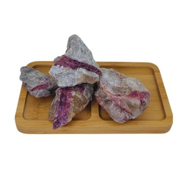 Imagem de Turmalina Rosa Pedra Bruta 500g Semi Preciosa Pedra do Amor