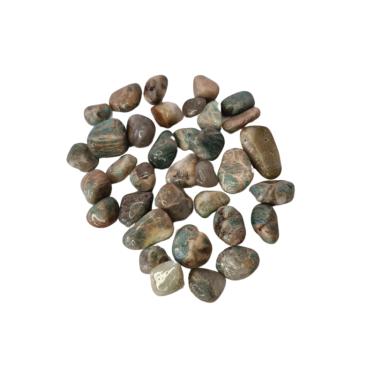 Imagem de Pedra Amazonita 1 a 2 cm Rolada 250g Natural