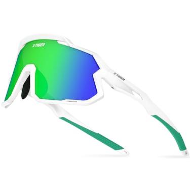 Imagem de X-TIGER Óculos De Sol Polarizados Para Crianças, Óculos De Sol Para Beisebol Juvenil De 8 A 14 Anos, Meninos E Meninas, Óculos Esportivos Para Softball E Ciclismo Com Uv400