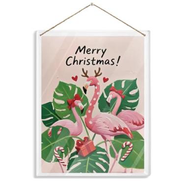 Imagem de Bem-vindo Natal decoração de parede acrílico decoração natal placa de decoração de acrílico engraçado presente de natal placa decorativa de natal para parede e interior decoração de casa de inverno