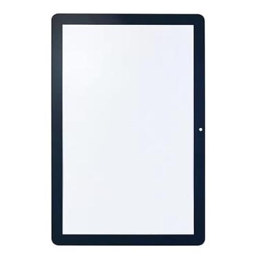 Imagem de Para Amazon Fire HD 10 2021 11ª geração T76N2B 10.1 painel de tela sensível ao toque, tablet, lente de vidro LCD frontal externa com OCA