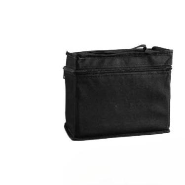 Imagem de KIT 24/36/48/60/80 Estojo Bolsa Caneta Marcadores Com Ponta Dupla Tampa Com NÚMERO DE CORES (60 Cores Preto)