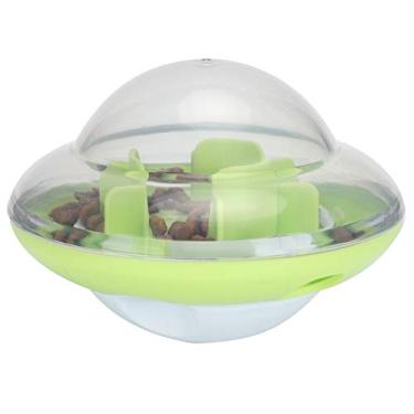Imagem de Yctze Bola Dispensadora de Comida para Cães - Brinquedo Interativo de Alimentação Lenta para Animais de Estimação, Vazamento Ajustável para Alimentação Controlada, Alimentador de Atividades (Verde)