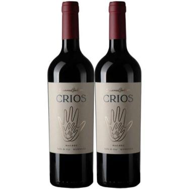 Imagem de Kit 2 Garrafas Vinho Tinto Susana Balbo Crios Malbec 750ml