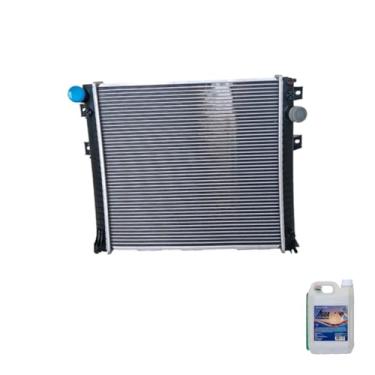 Imagem de Kit Radiador Ar MB Accelo 915C 1016 815 + Aditivo Radiador RadiEx Verde + Água Desmineralizada 5L