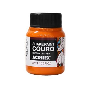 Imagem de Verniz Para Couro Acrilex 100ml Base Água – Acabamento Semibrilho, Fosco ou Brilhante, Proteção e Durabilidade Para Couro Natural e Sintético (LARANJA 105)