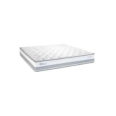 Imagem de Colchão King Size Herval Silver com Pillow Top e Molas Ensacadas 30x139x203cm - Cinza