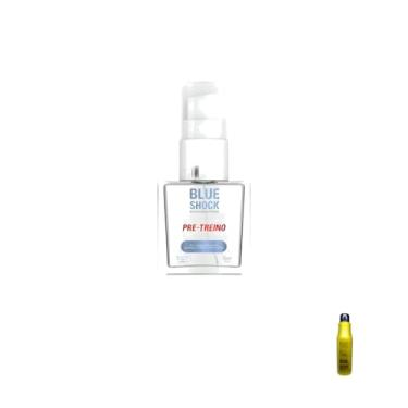 Imagem de Genérico Kit Pré Treino Blue Shock + Ativador de Cachos, Fórmula Energizante, Loção Capilar, 50 x 50 x 50 cm, 0.3 kg, Adulto Unissex, Definição e Hidratação, Pele Normal, Conjunto com 2 Itens