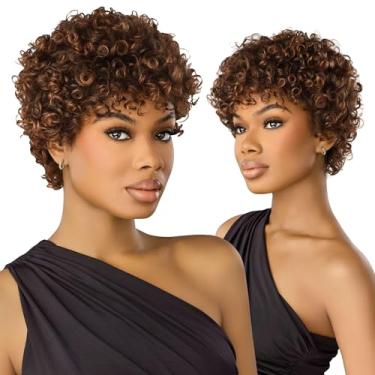 Imagem de Outre Duby Wig - Human Hair - Odinea (MEDIUM BROWN 4)