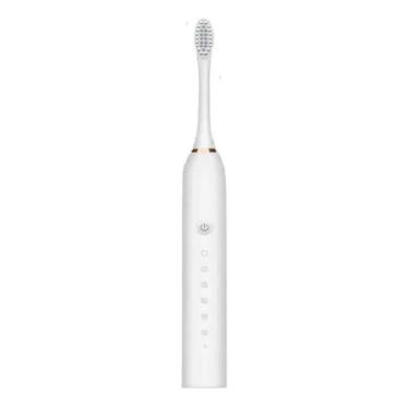 Imagem de Escova Dente Dental Elétrica Vibratória Recarregável Bocal
