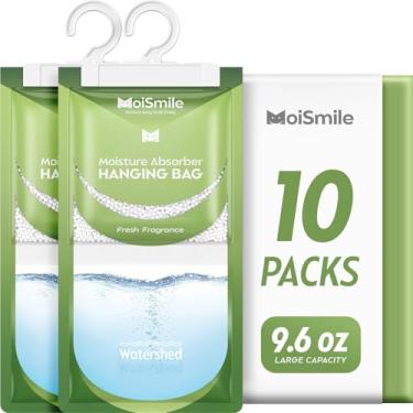 Imagem de Absorventes de umidade de 272 g pacote com 10 fragrâncias frescas