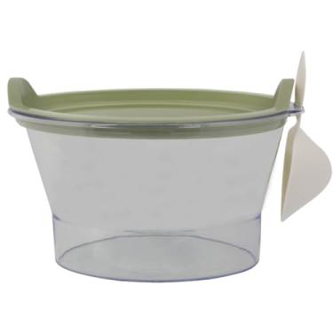 Imagem de Armazenador de Ração 1kg com Pá Dosadora – Container para Cães, Gatos e Passarinhos(VERDE)