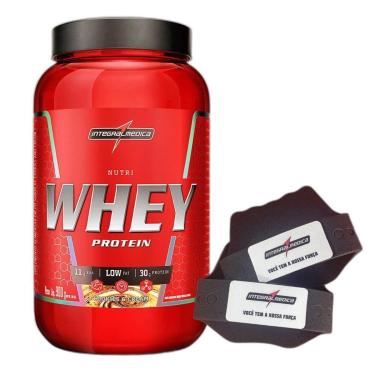 Imagem de Nutri Whey Isolado Hidro Cookies 900g  +Luva  Integral-Unissex