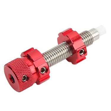 Imagem de KIMISS Almofada de êmbolo para e Flecha Acessórios para de êmbolo - Parafuso Em Liga de Alumínio para Recurvo Com Design de Mola - Serve para Mão Direita e Esquerda Vermelho Leve