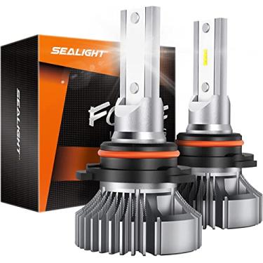 Imagem de SEALIGHT H10 9145 9140 Lâmpadas LED de neblina, 400% de brilho H10 lâmpada de LED, 6000K branca forte penetração, lâmpada de neblina DRL 9145 para carros, IP68 impermeável, pacote com 2
