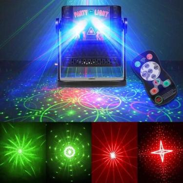Imagem de Mini Projetor LED Para Festas Com 60 Padrões, Efeito DJ Disco Para Car