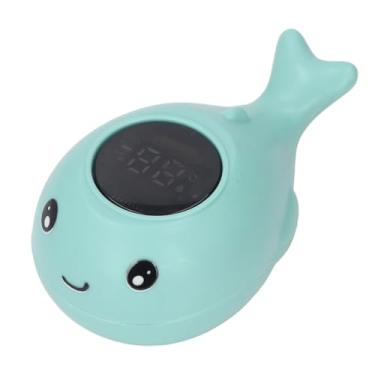 Imagem de Ymiko Termômetro de água para Banho de bebê Com Display LED, Indicador de Temperatura Flutuante para Banheira Infantil, Brinquedo de Monitoramento de Tempo de Banho Seguro