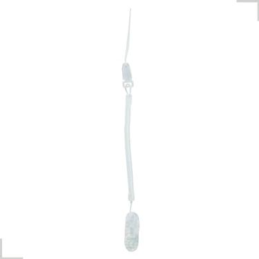 Imagem de Prendedor de Chupeta Mola Pietra Baby (Branco)