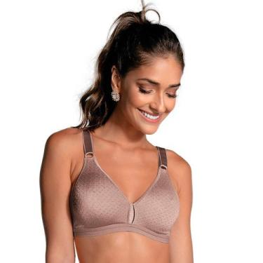 Imagem de Sutiã Sustentação DeMillus Olimpo Poá 061019, 54, Bege rosado