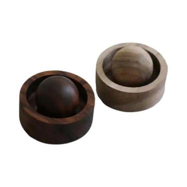 Imagem de Difusor De Aromaterapia De Madeira Em Formato De Maçã Para O Natal, An