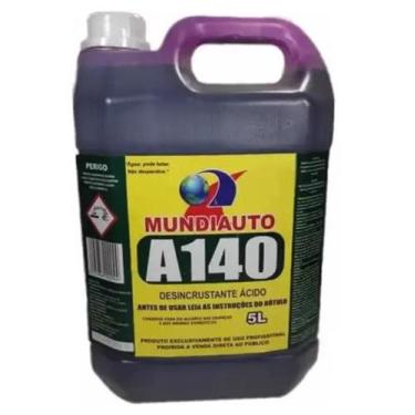 Imagem de A140 DESINCRUSTANTE ACIDO 5 LTS (desincrustante e removedor de sujeira