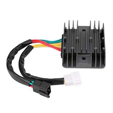 Imagem de Phefop Regulador de Tensão da Motocicleta, Retificador de Tensão de Liga de Alumínio 12V Com Dissipador de Calor, Evita Sobrecarga da Bateria para 600 620 695 696 750 796 800 900 1000